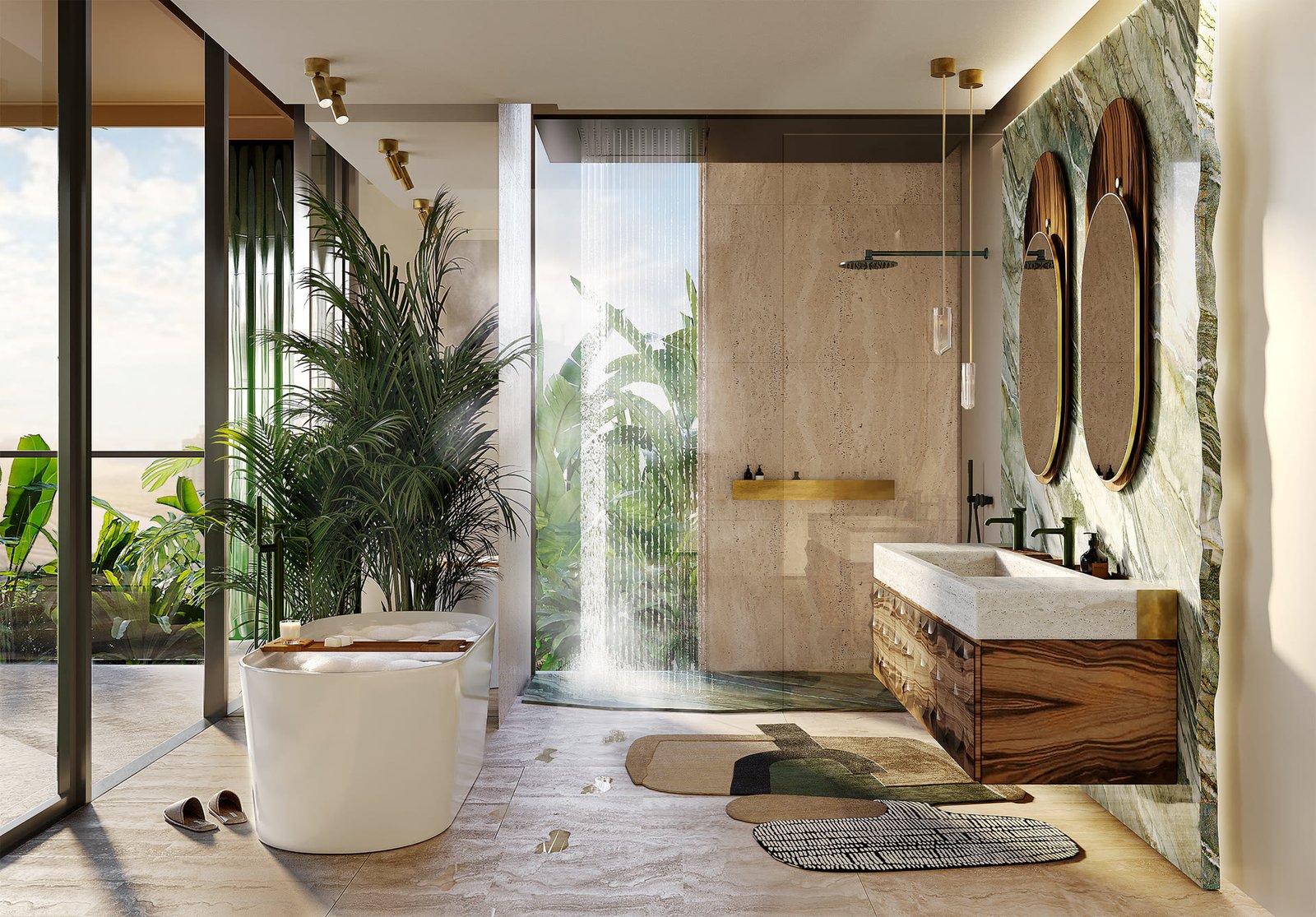 Master ensuite bathroom